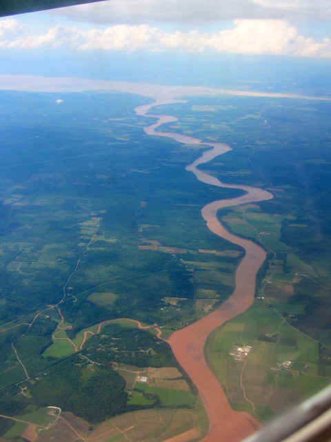 Shubenacadie River and Bay of Fundy