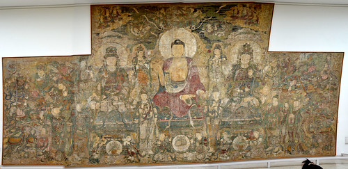MMA 2012 - China - Yuan - c 1319 - Buddha of Medicine Mural - enhanced panorama
