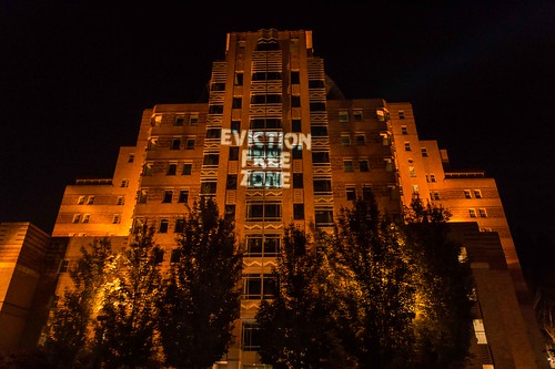 PacMed Building on Beacon Hill in Seattle - declaring           the neighborhood and Eviction Free Zone