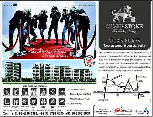 Silver Stone by Panama Sunarch Developers - 1.5, 2, 2.5 BHK Apartments, Handewadi, Undri Saswad Road Pune by jungle_concrete