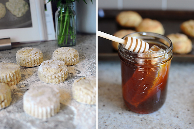 biscuit-dough-and-honey