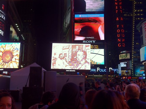 Iskowitz Lincoln cent inspiration in Times Square