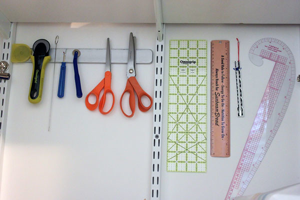 sewing tool organization