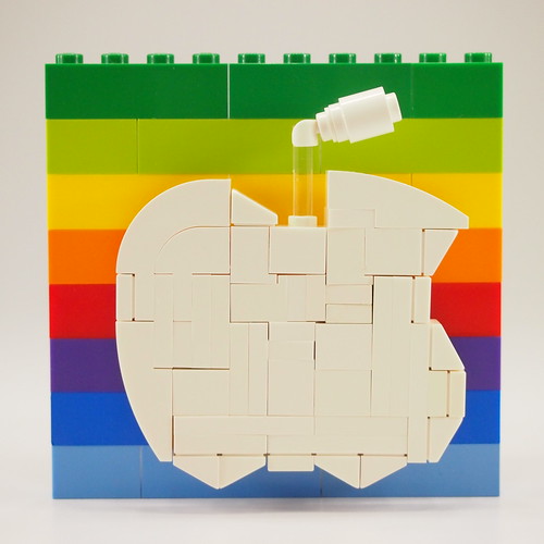 Lego Apple Logo