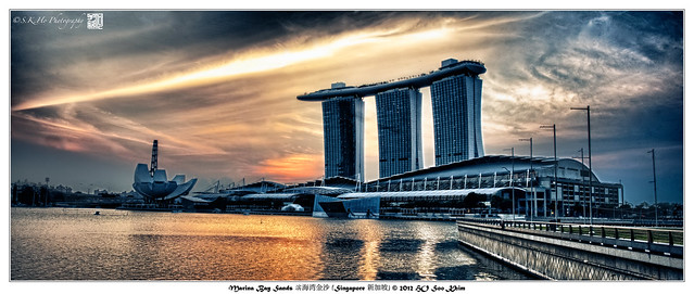 Marina Bay Sands 滨海湾金沙 (Singapore 新加坡) <HDR><Panorama>