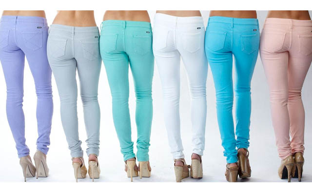 colored jeans, fair vanity fair trade, recycled cotton, tuesday trend