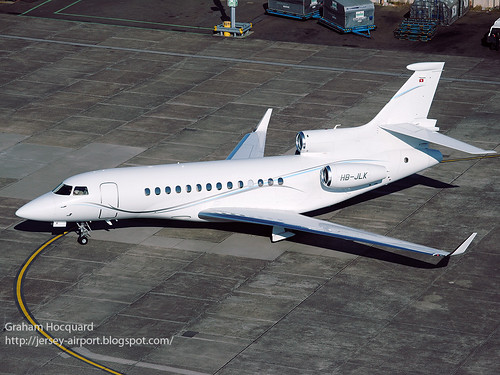 HB-JLK Dassault Falcon 7X by Jersey Airport Photography