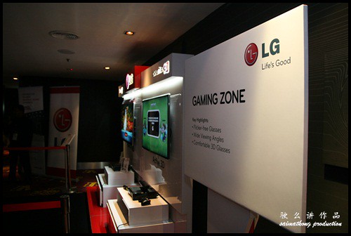 Gaming Zone - That's a fun place for all the bloggers to enjoy gaming on the LG CINEMA 3D Smart TV