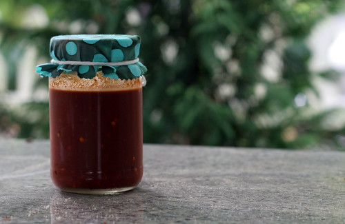 chipotle hot sauce in jar