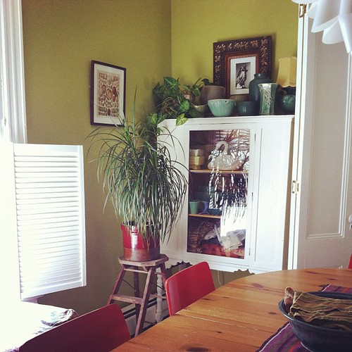 dining room corner #interiors #home #vintage #summer