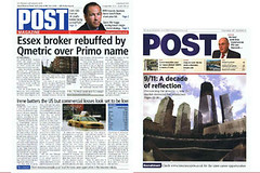 Covers of Post Mga newspaper 1 September 2011 and magazine 8 September 2011