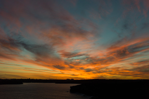 North Head sunset by Geoff Heaton