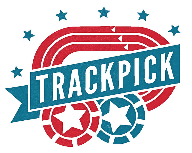 track pick logo vintage