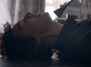 Sherlock ends up on the wrong end of Irene Adler's riding crop