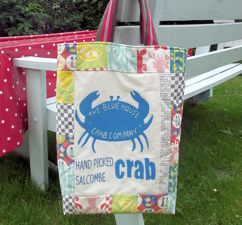 Blue House Crab Co Tote