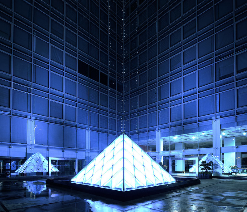The Blue Pyramid.