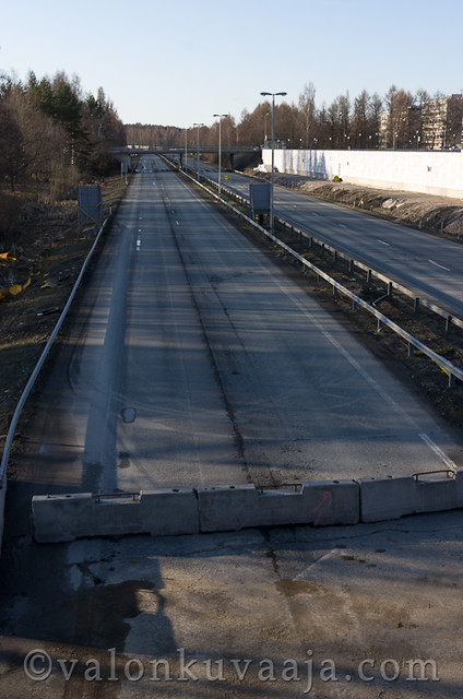 Moottoritien kate Hämeenlinnassa