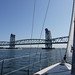 Approaching the Marine Park Bridge