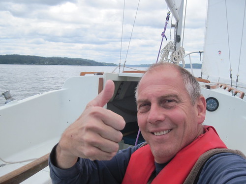 back at the helm for another season by Southworth Sailor