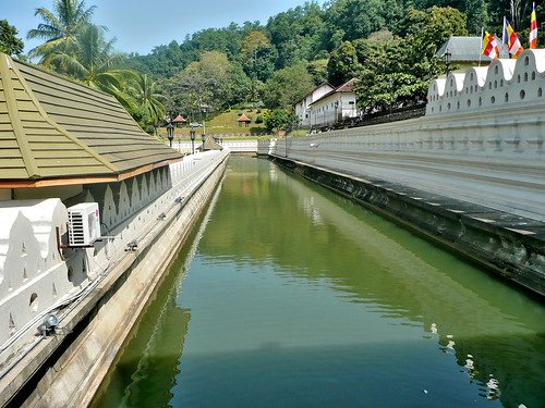 Moat at the Temple