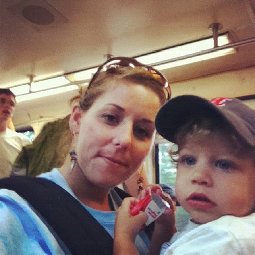 Yes, I can still wear my 2 year old in an ergo. City living