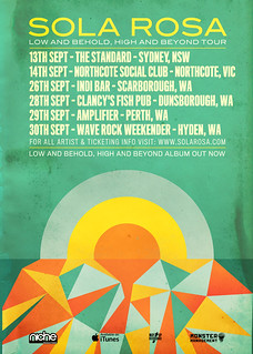 Low & Behold Australian Tour Poster