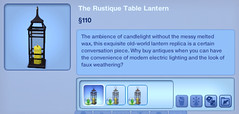 The Rustique Table Lantern