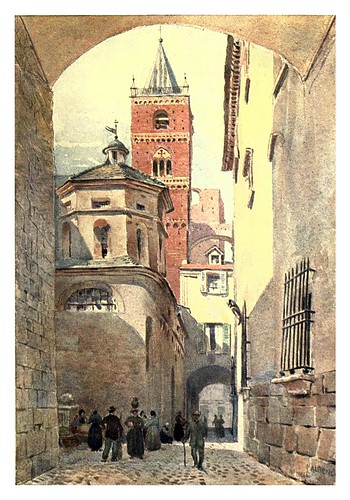 010-Catedral de Albenga-Sketches on the old road through France to Florence-1905- Alexander Henry Hallam Murray