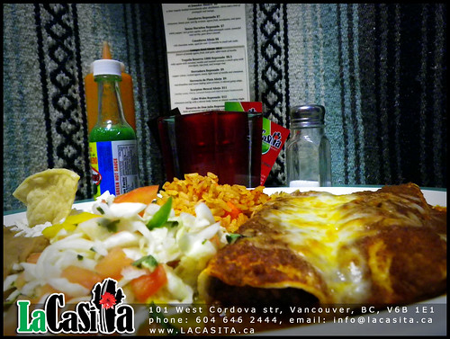 La Casita Gastown menu enchilada texas style