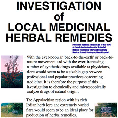INVESTIGATION of LOCAL MEDICINAL HERBAL REMEDIES