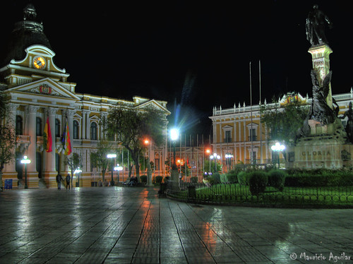 Plaza Murillo HDR by L. Mauricio Aguilar