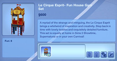 Le Cirque Esprit- Fun House Gym Set