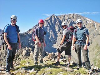 CMC Climbers on Ellingwood Ridge