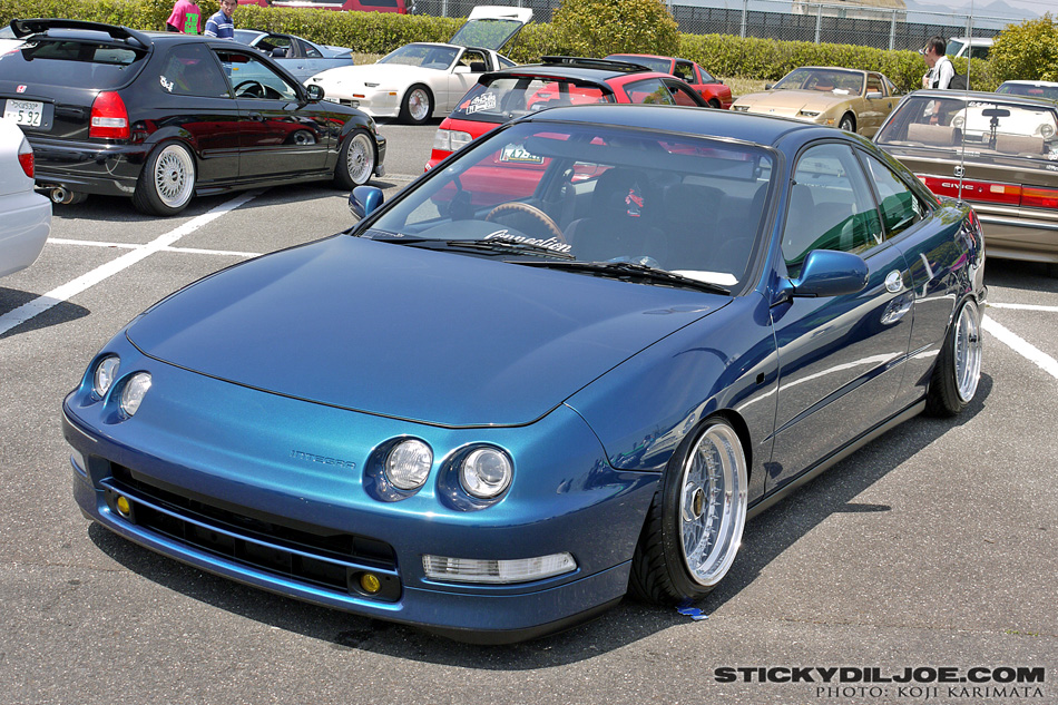 Honda Integra SiRG on BBS RS wheels also from Connection car club 