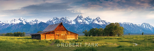 "Frontier Life"Grand Tetons National Park  By Robert Park  http:www.robert-park.com by Robert Park Photography