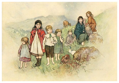 013-Los niños lisconnel-Irish ways-1909-ilustraciones de Warwick Goble