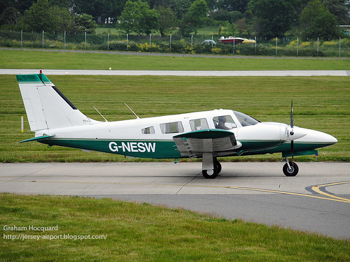 G-NESW Piper PA-34-220T Seneca III by Jersey Airport Photography