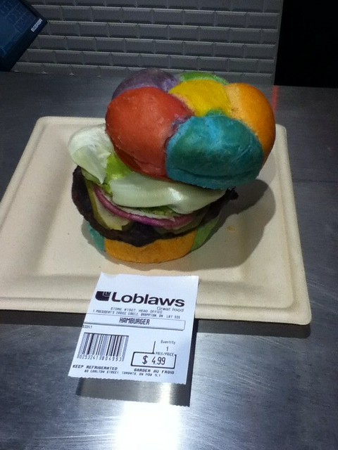 Rainbow Hamburger