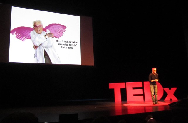 Sharing "Gratitude, Gifting, & Grandpa" at TEDx