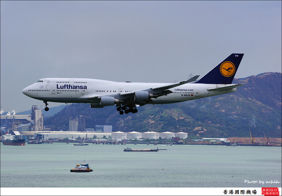 Lufthansa / D-ABVW / Hong Kong International Airport