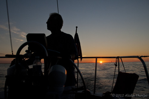 Sailing sunrise © by Alida's Photos