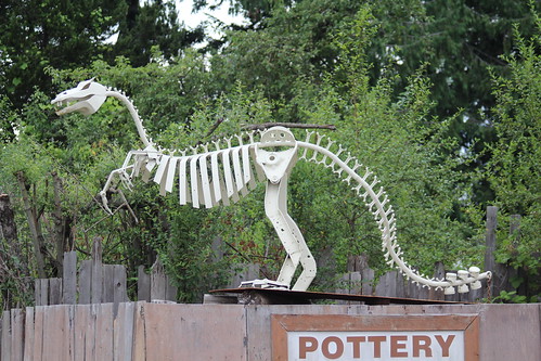 Dinosaur Made Out Of Tools
