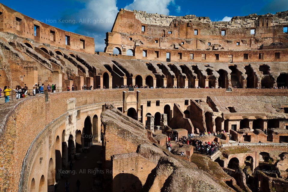 Colosseum (Coliseum) @ Rome, Italy