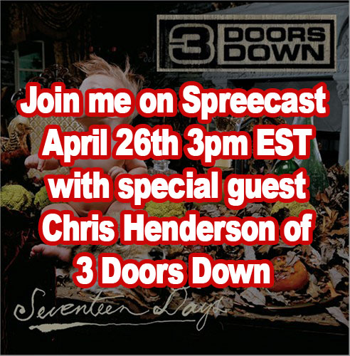 Join us on Spreecast April 26th 3pm