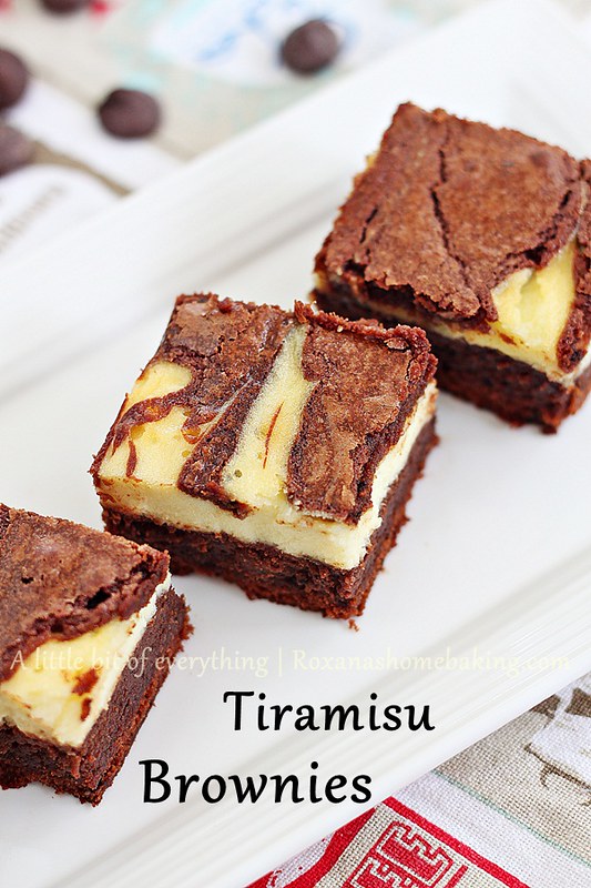 Tiramisu Brownies