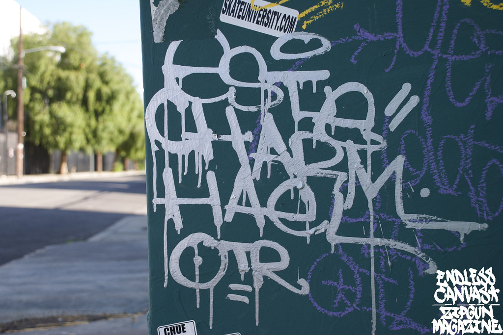 ESTE, CHARM, HAEL, OTR, Street Art, Graffiti, LA, ZIPGUN. 