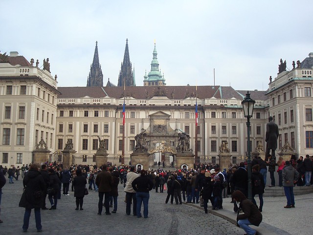 Entrance at the Prague Castle, Prague