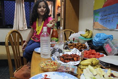 Marziya Shakir Helps Me Break My First Fast - Iftar Time 22 July 2012 by firoze shakir photographerno1