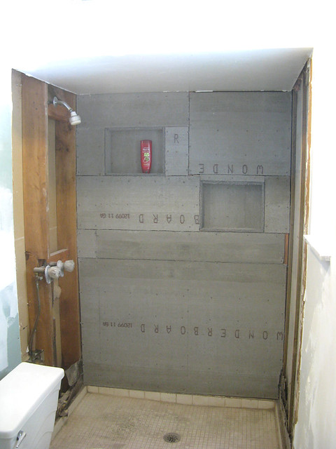 Shower Cement Board | Flickr - Photo Sharing!