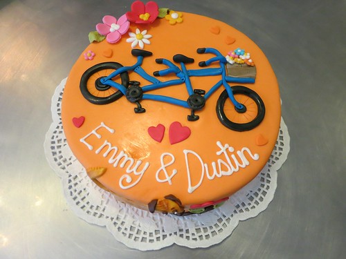 Tandem Bike Cake by CAKE Amsterdam - Cakes by ZOBOT